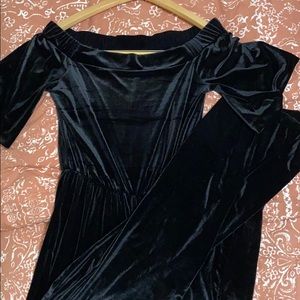 GB Gianni Bini Black Velvet Jumper Size XS $32 OBO